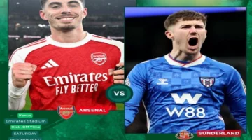 قمة الدوري الإنجليزي.. موعد مباراة أرسنال وسندرلاند والقنوات الناقلة للمواجهة المرتقبة